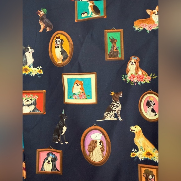 Dolly And Dotty Dresses & Skirts - NWOT Dog Portrait Dress-Size 12